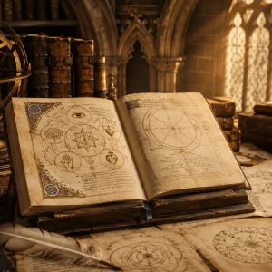 Medieval Study in Golden Light | Architecture of the Human Person e-Course